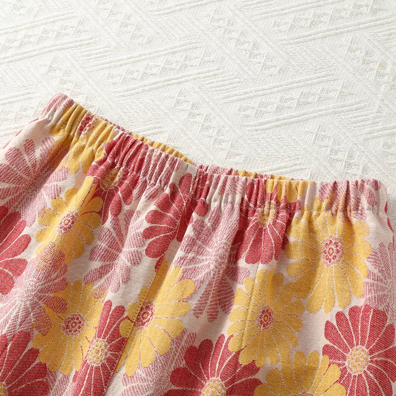 Pigiama Kimono in cotone “Sogno Hawaiano”