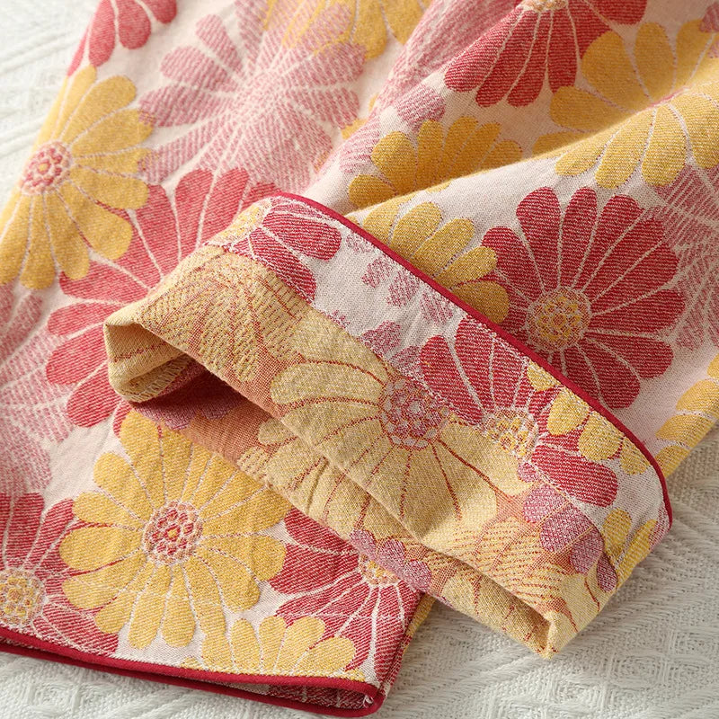 Pigiama Kimono in cotone “Sogno Hawaiano”