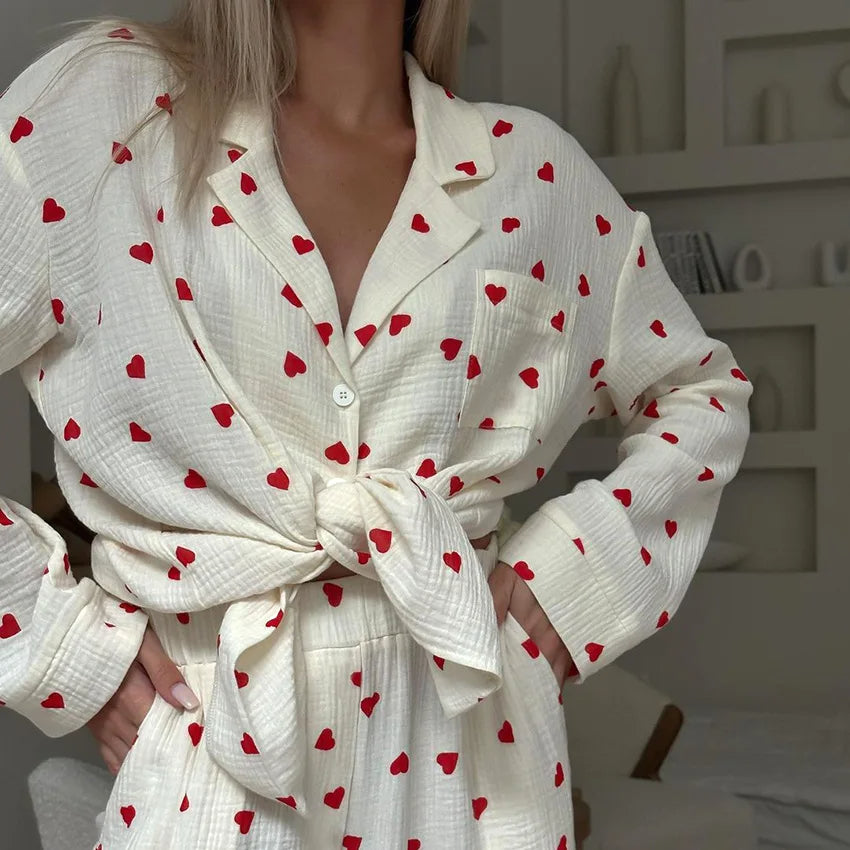 Pigiama “Dolce Abbraccio” in Cotone