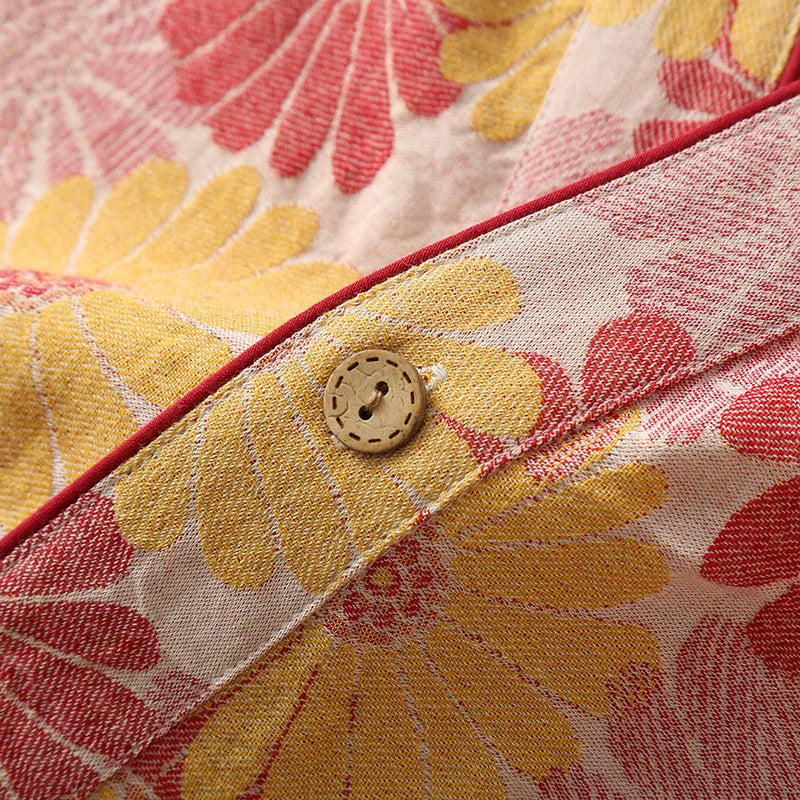 Pigiama Kimono in cotone “Sogno Hawaiano”