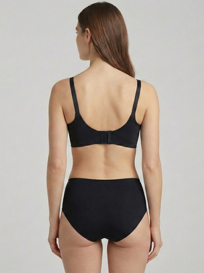 Slip senza cuciture a vita media