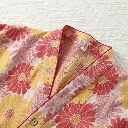 Pigiama Kimono in cotone “Sogno Hawaiano”